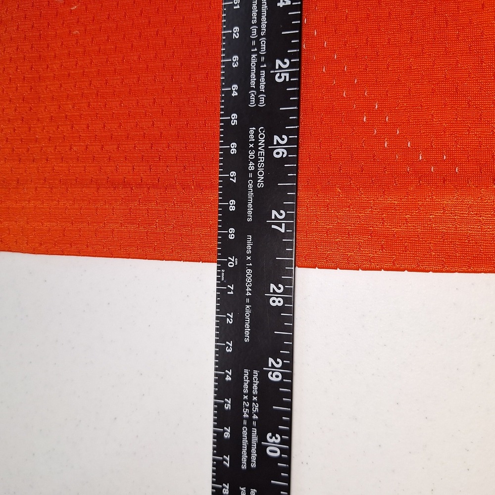Vintage Y2K Retro Tennessee Football 15 Jersey Orange Mens L Artex 80s Mesh L - Picture 10 of 15